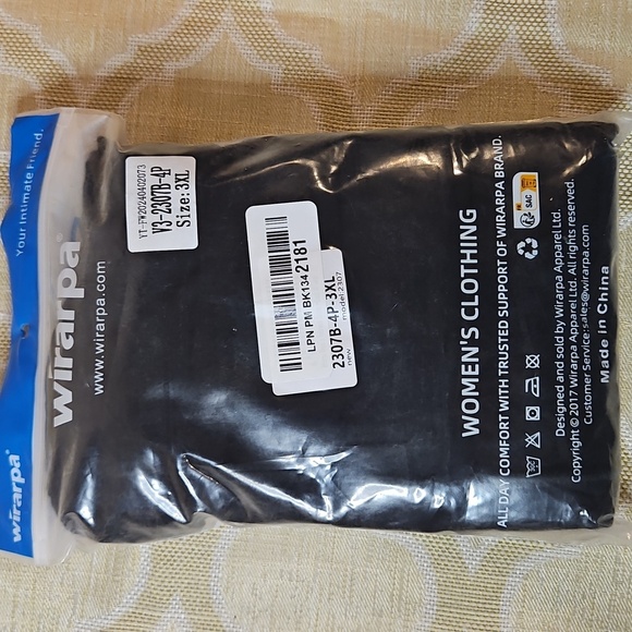 NWT Wirarpa 3X Womans High Waisted Cotton Briefs Underwear 4 pair - Picture 6 of 8